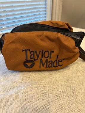 Taylor Made Lined like new Golf Shoe travel Bag